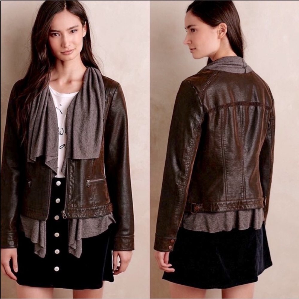 Anthropologie Hei Hei Layered Causeway Jacket